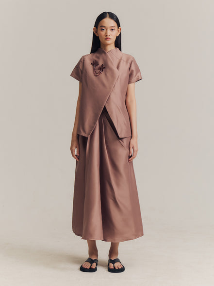 Sencha Top in Taupe