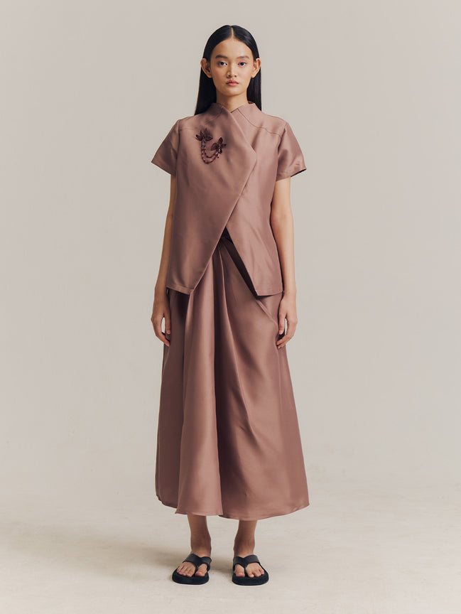Sencha Top in Taupe