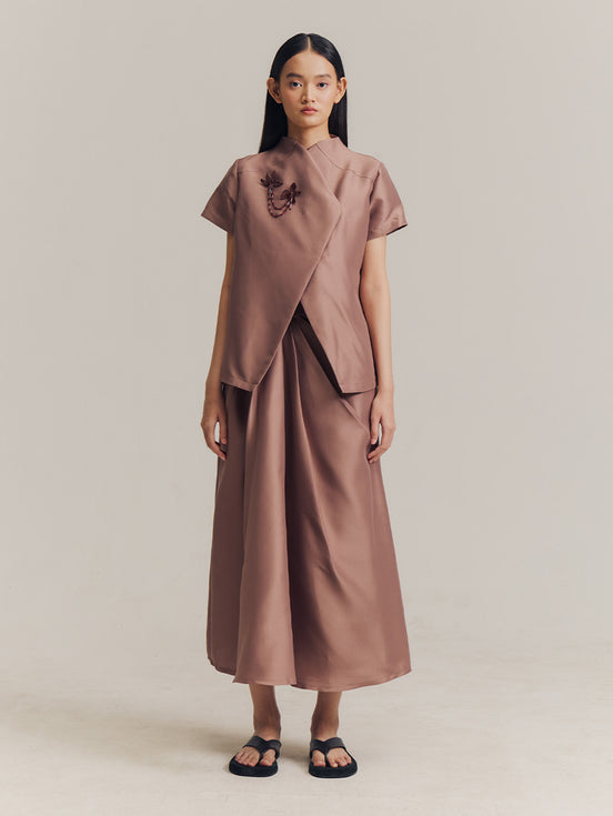 Sencha Top in Taupe