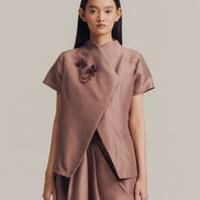 Sencha Top in Taupe