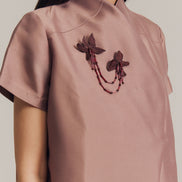 Sencha Top in Taupe