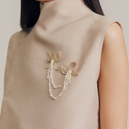 Suri Sleeveless Top in Bone
