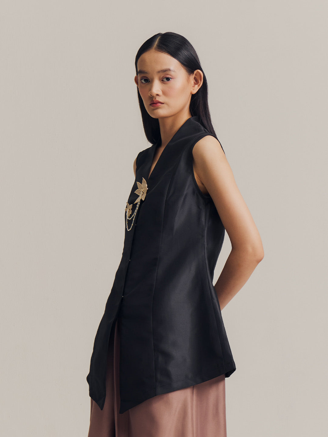 Padma Top in Black