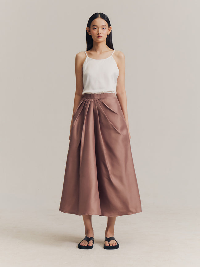 Sencha Skirt in Taupe