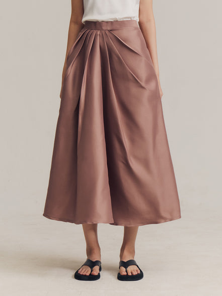 Sencha Skirt in Taupe