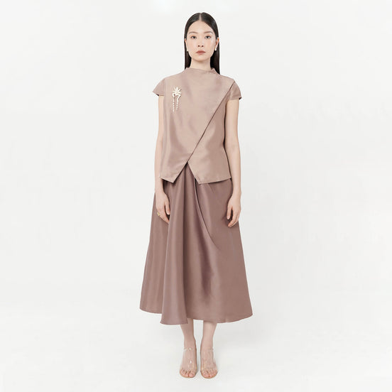 Kaia Top in Taupe