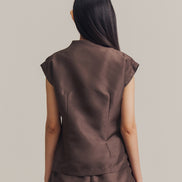 Semi Top in Brown