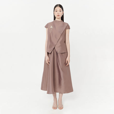 Kaia Top in Taupe