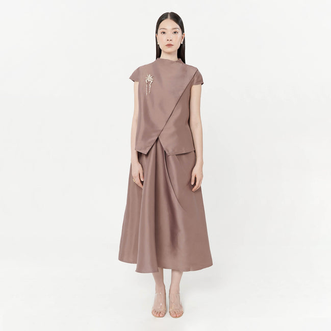 Kaia Top in Taupe