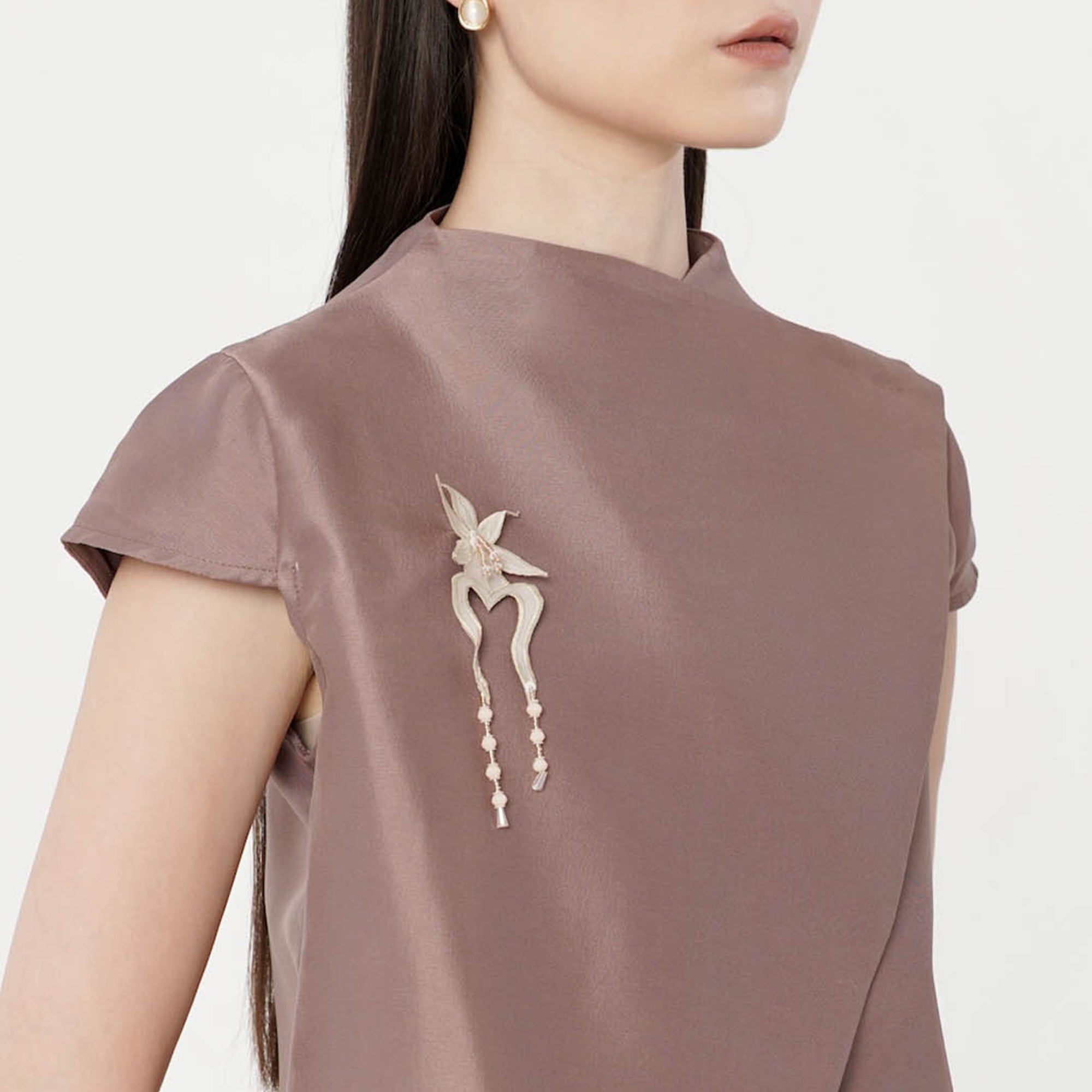 Kaia Top in Taupe